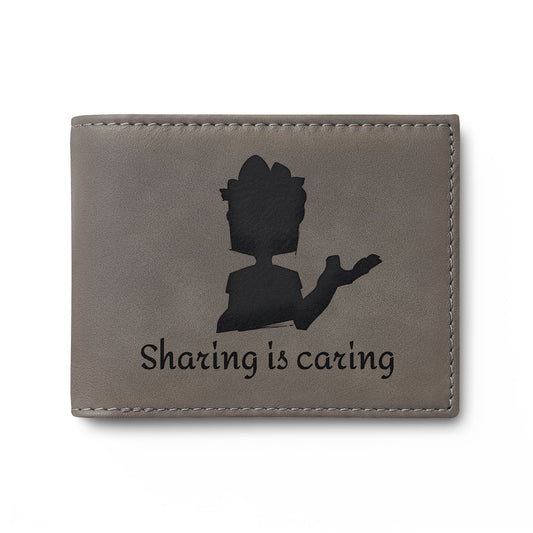 Sharing Is Caring Bi-Fold Wallet