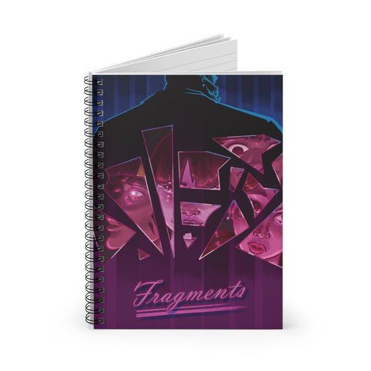 Fragments Spiral Notebook — Ruled Journal for Writers