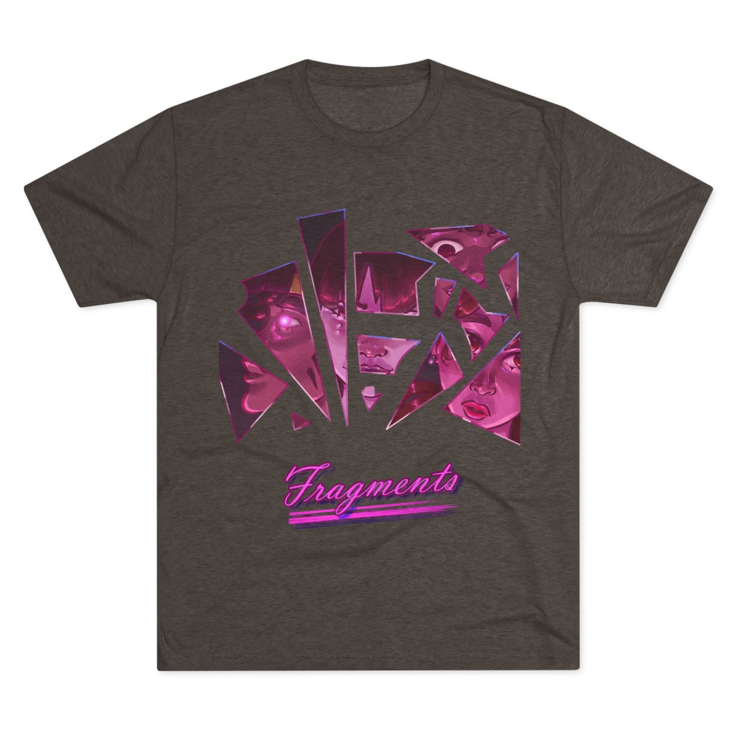 Fragments - Unisex Tri-Blend Crew Tee
