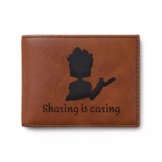 Sharing Is Caring Bi-Fold Wallet