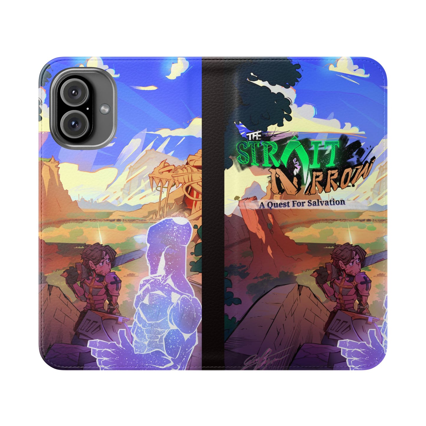Strait and Narrow | Flip Phone Case