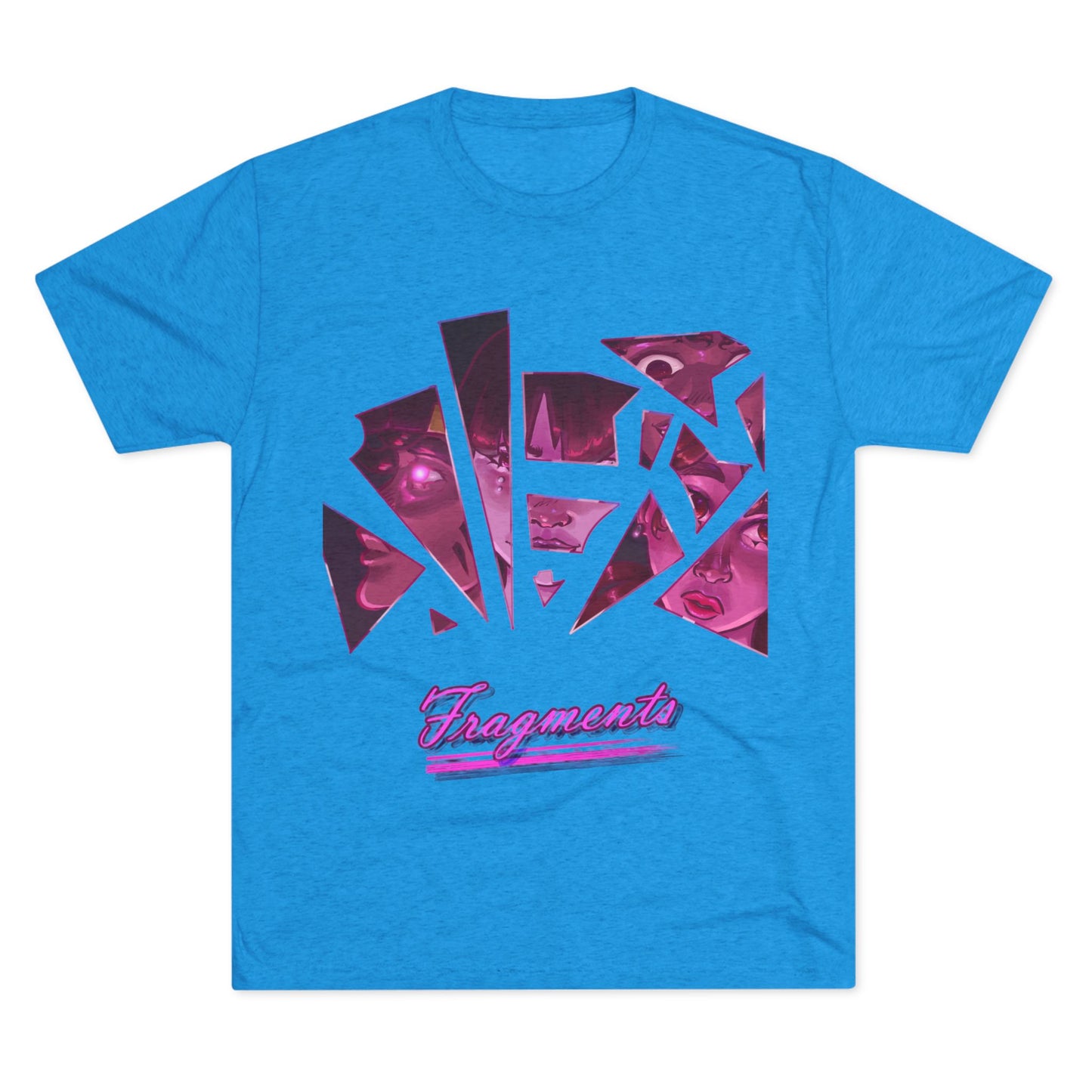 Fragments - Unisex Tri-Blend Crew Tee