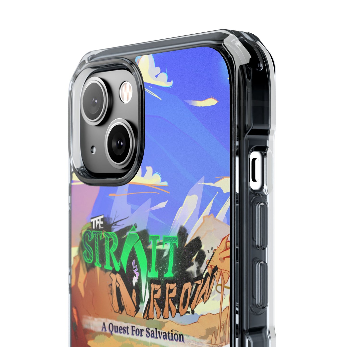 Strait and Narrow Phone Case | Magnetic Clear Impact Case