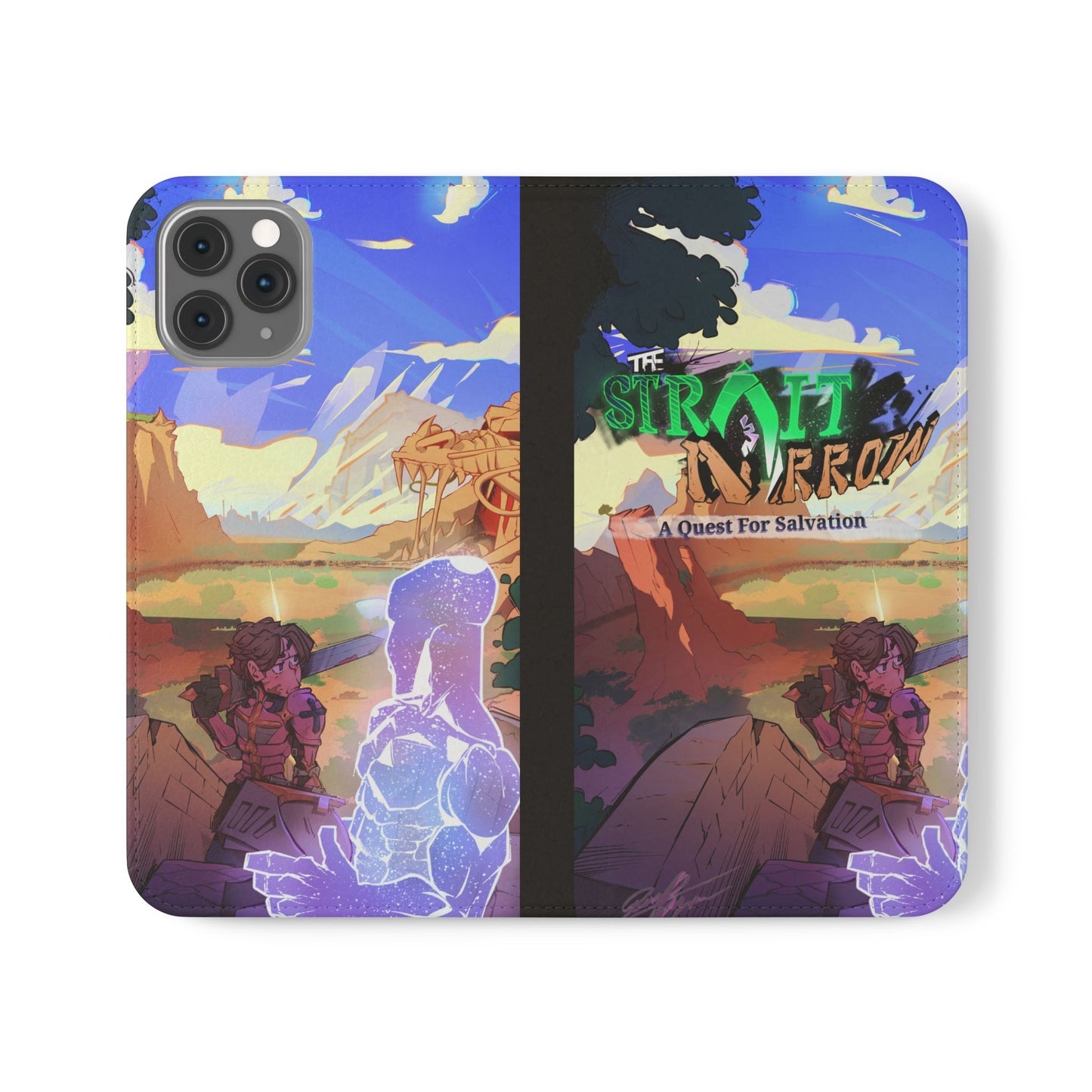 Strait and Narrow | Flip Phone Case