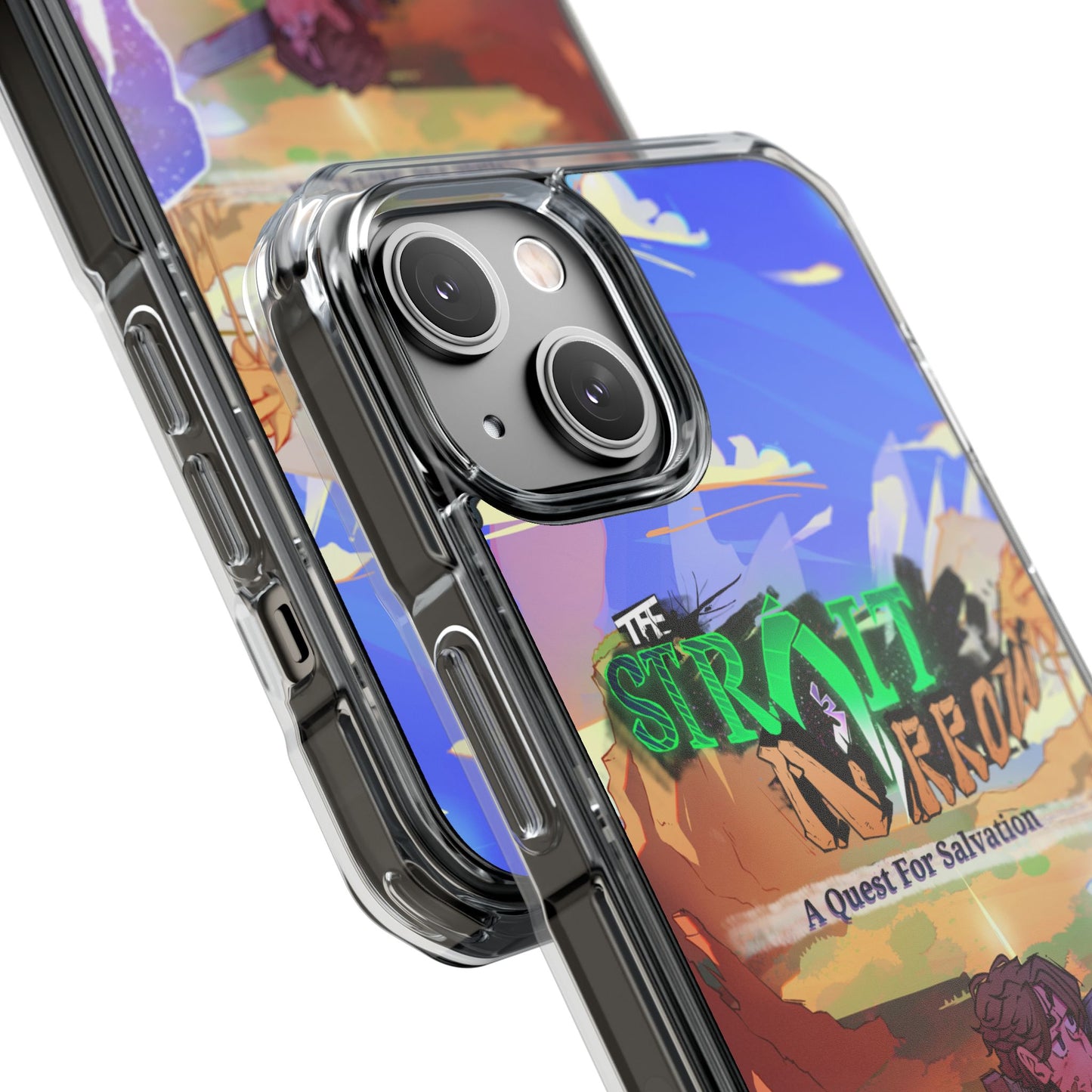 Strait and Narrow Phone Case | Magnetic Clear Impact Case