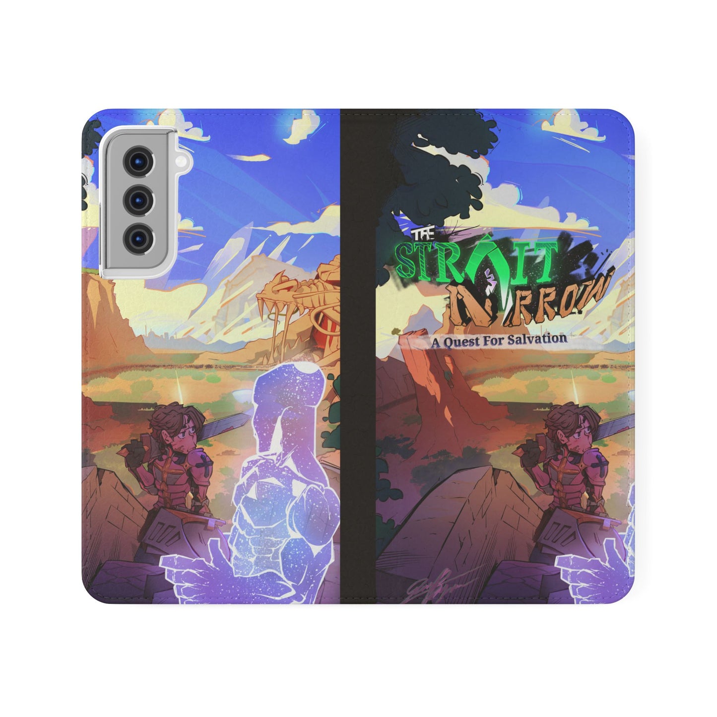 Strait and Narrow | Flip Phone Case