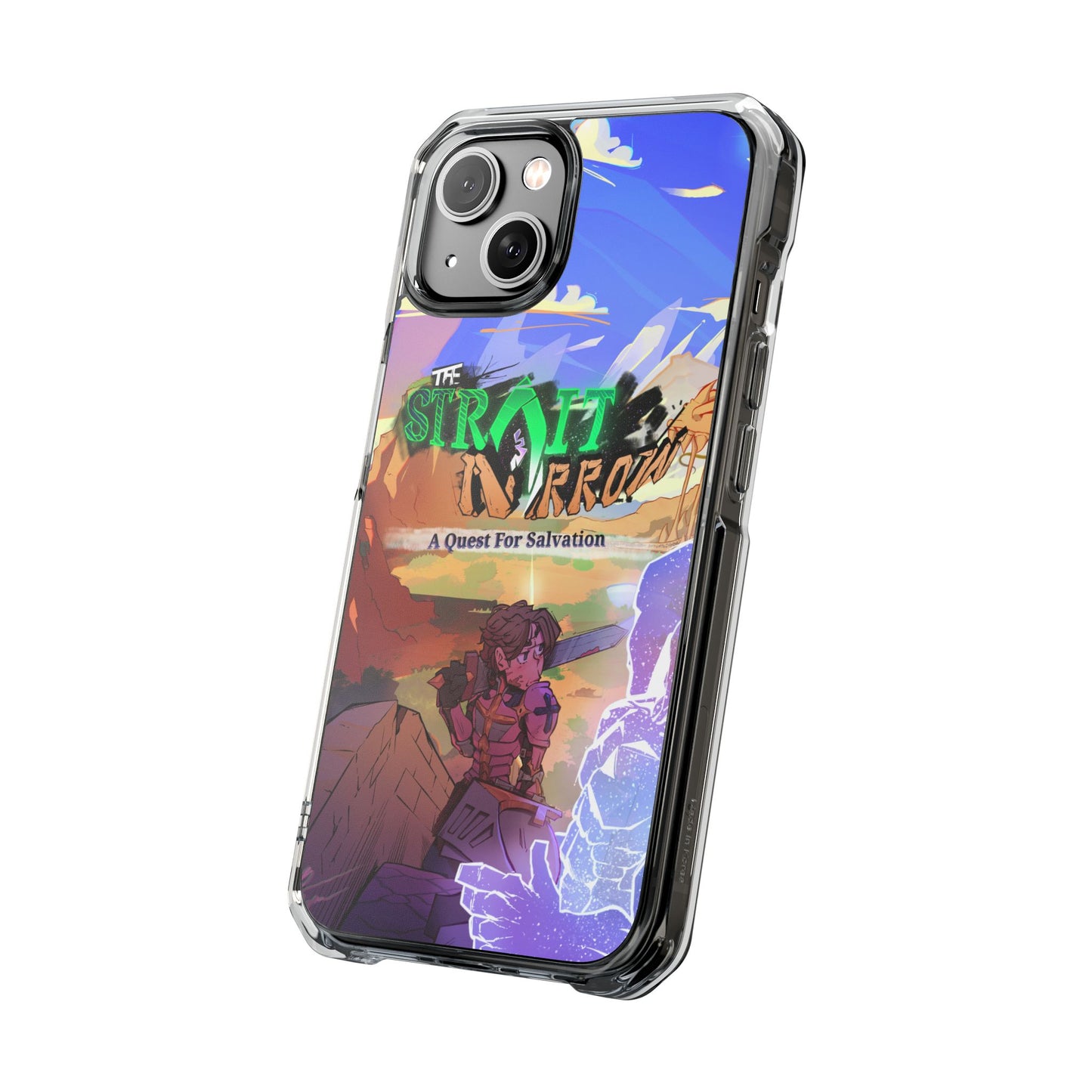 Strait and Narrow Phone Case | Magnetic Clear Impact Case