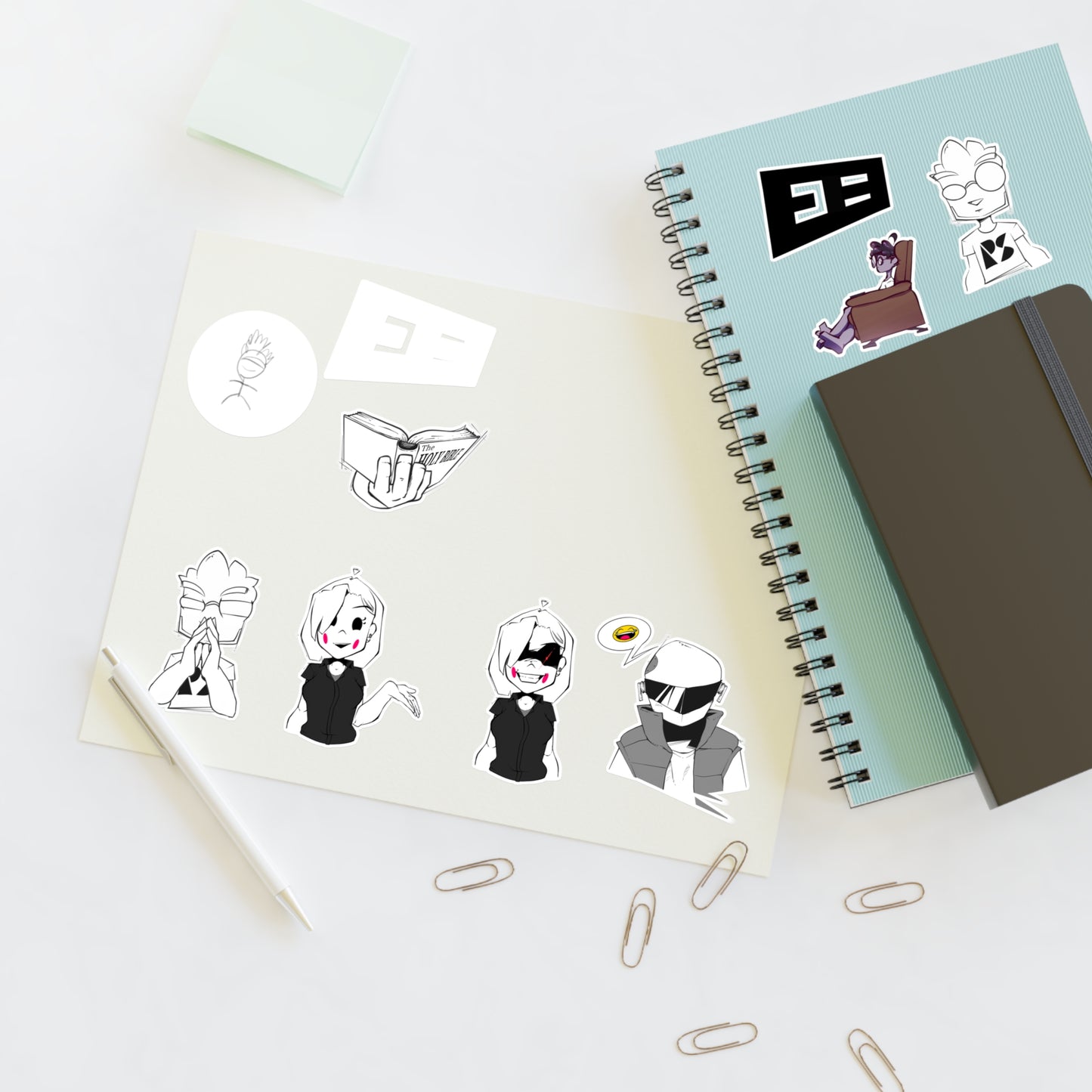 Skitairion Characters | Sticker Sheets | Set #1