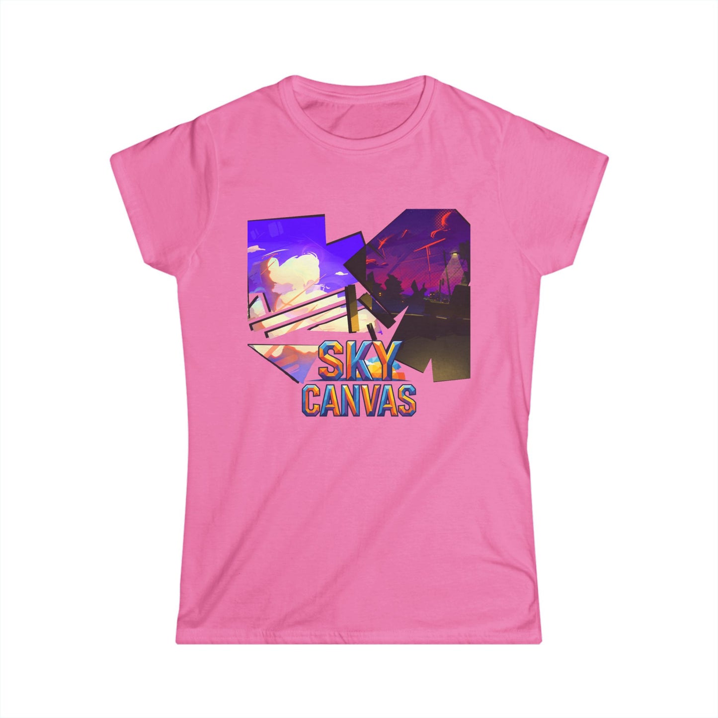 Sky Canvas Women's Tee | Sky Gazing Nature Graphic