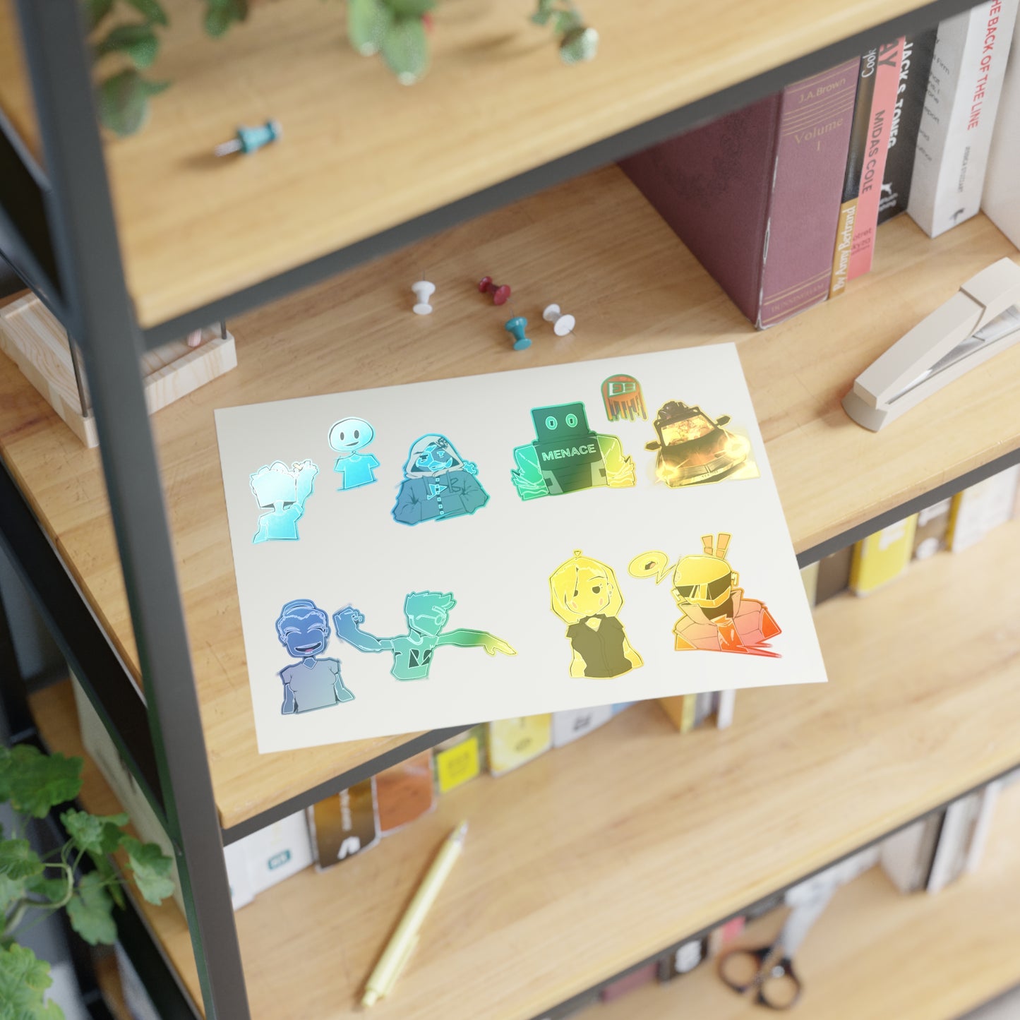 Skitairion Characters | Sticker Sheets | Set #2