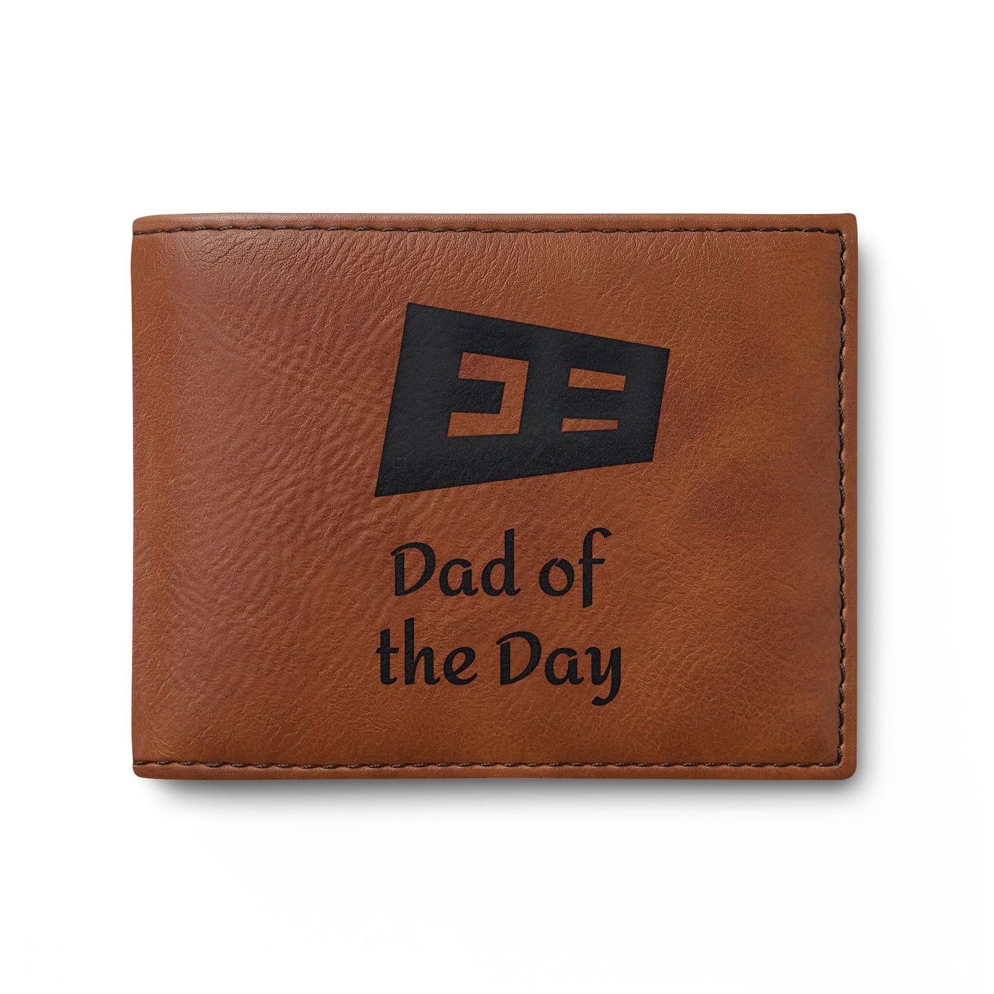 Father's Day Bi-Fold Wallet with Flip — Dad Wallet