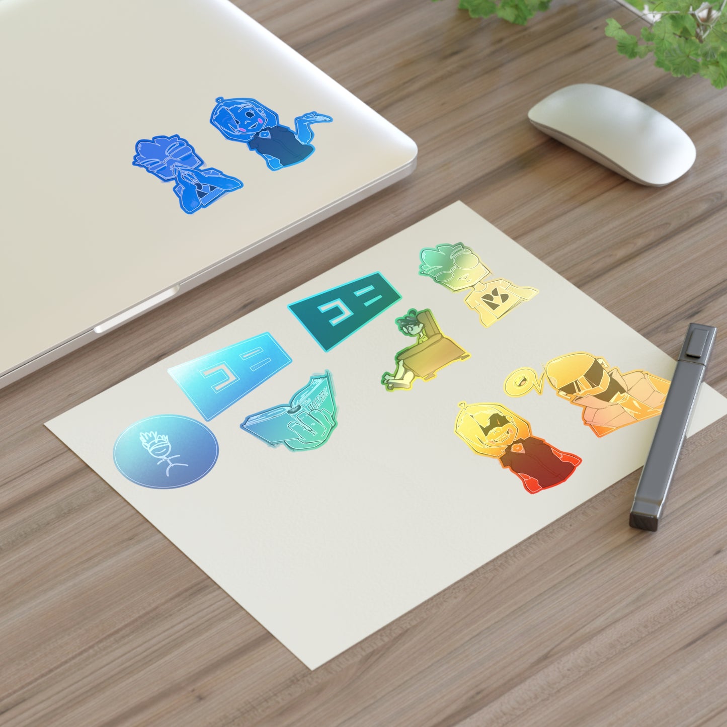 Skitairion Characters | Sticker Sheets | Set #1
