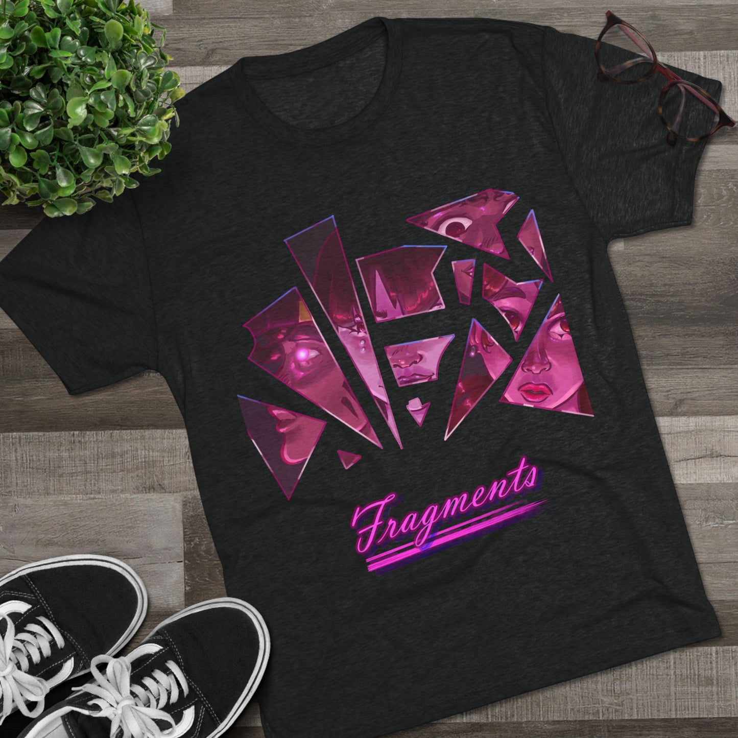 Fragments - Unisex Tri-Blend Crew Tee