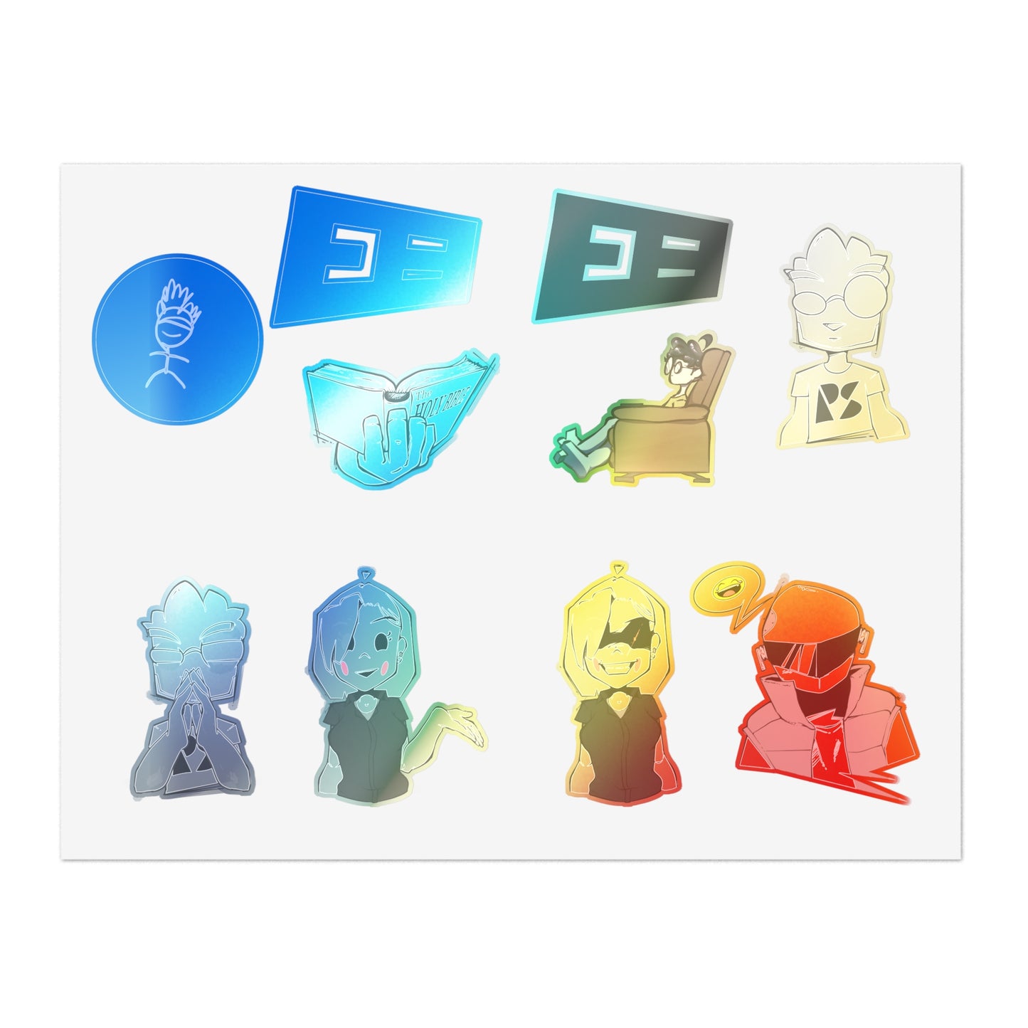 Skitairion Characters | Sticker Sheets | Set #1