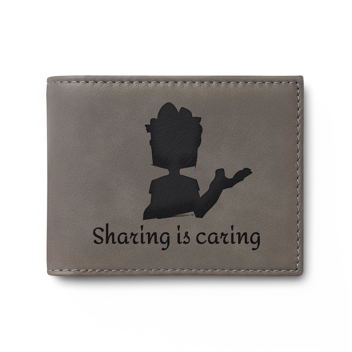 Sharing Is Caring Bi-Fold Wallet