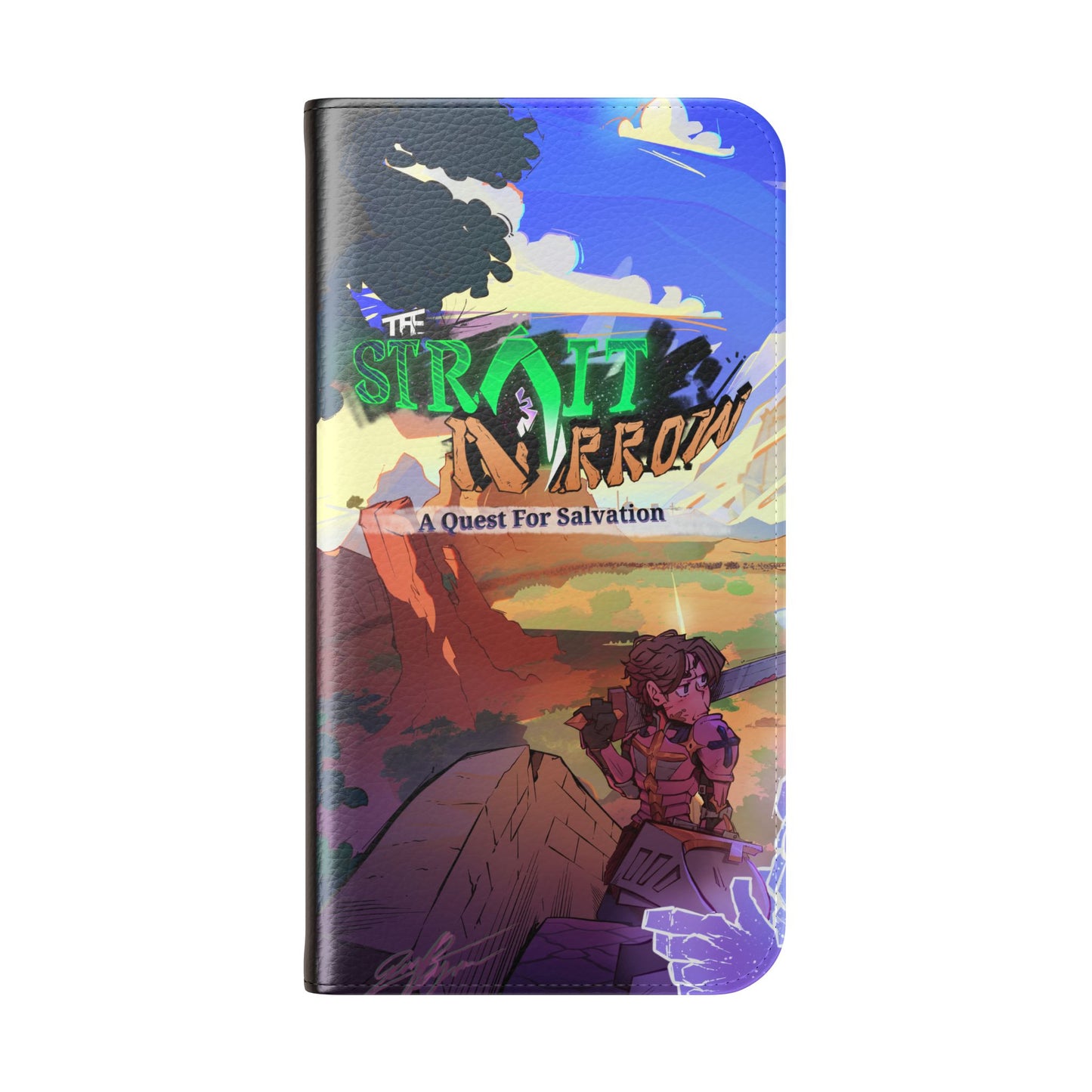 Strait and Narrow | Flip Phone Case