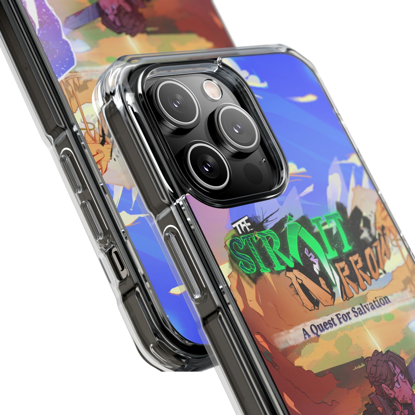 Strait and Narrow Phone Case | Magnetic Clear Impact Case