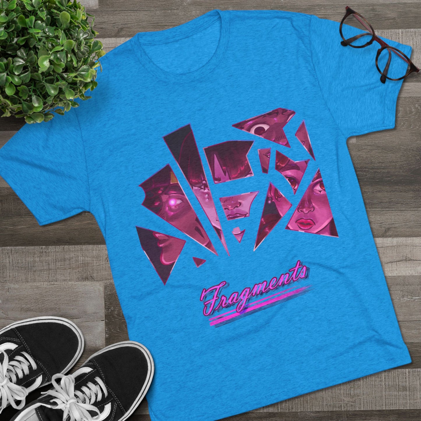 Fragments - Unisex Tri-Blend Crew Tee