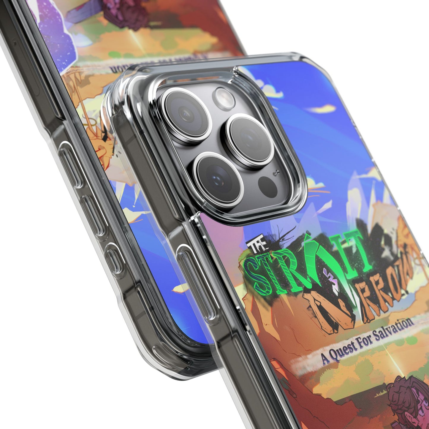 Strait and Narrow Phone Case | Magnetic Clear Impact Case