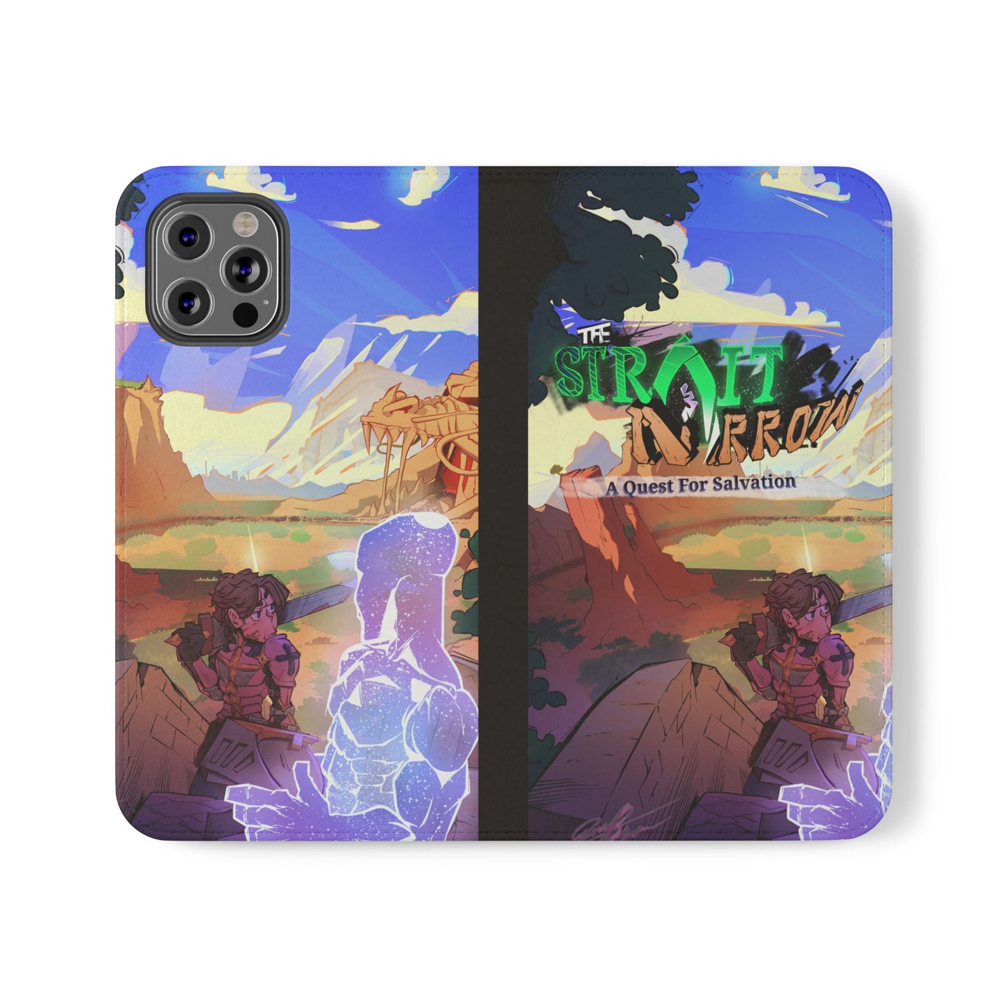 Strait and Narrow | Flip Phone Case