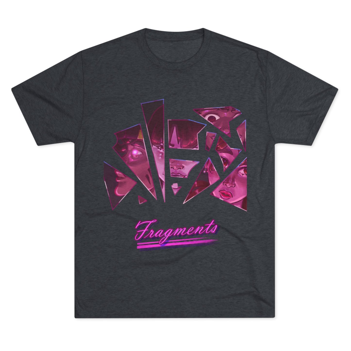 Fragments - Unisex Tri-Blend Crew Tee