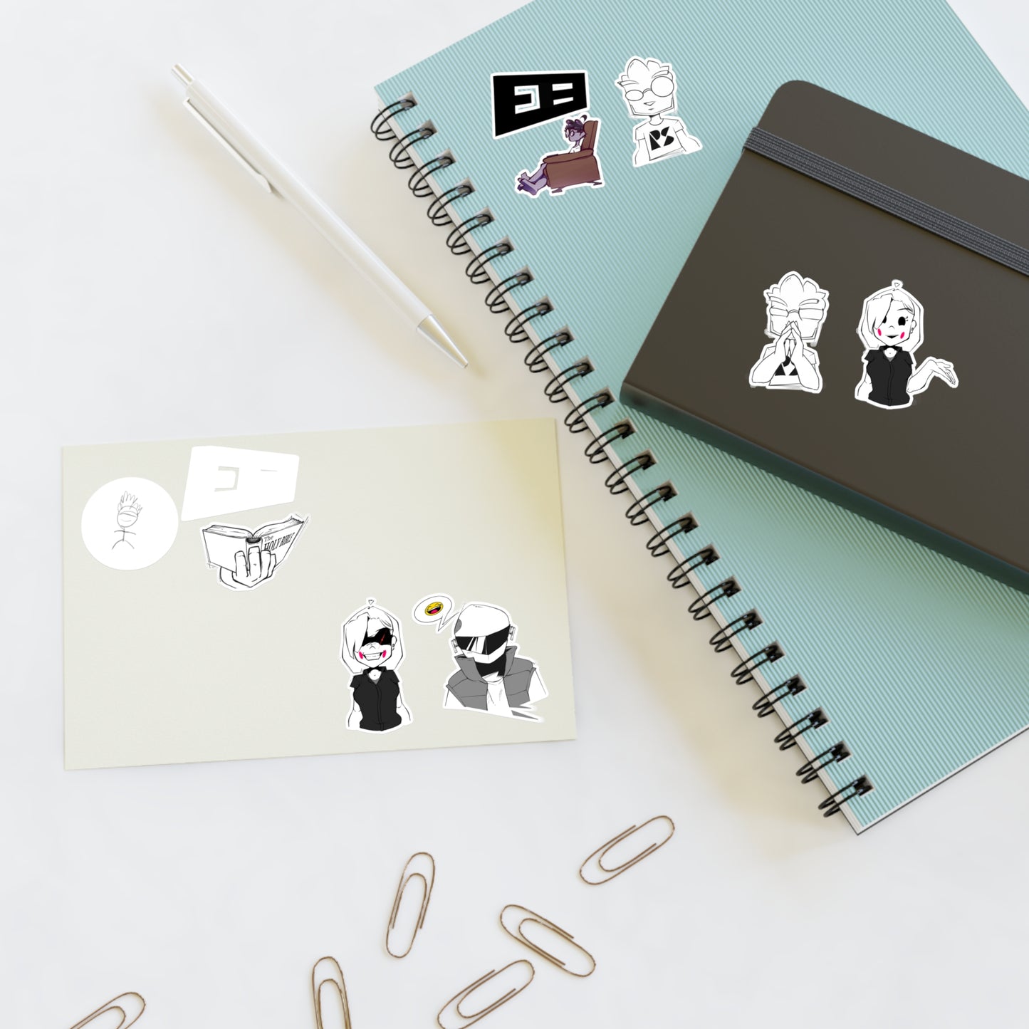 Skitairion Characters | Sticker Sheets | Set #1