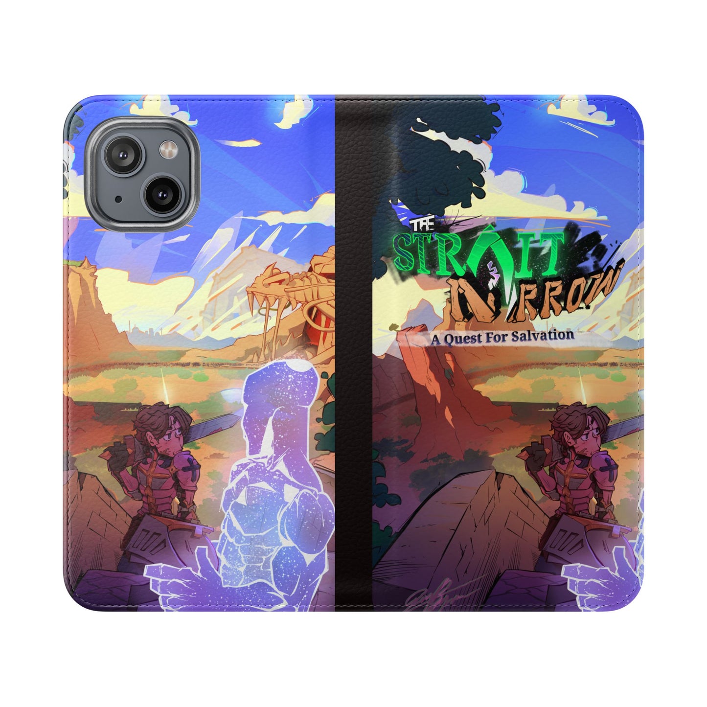 Strait and Narrow | Flip Phone Case