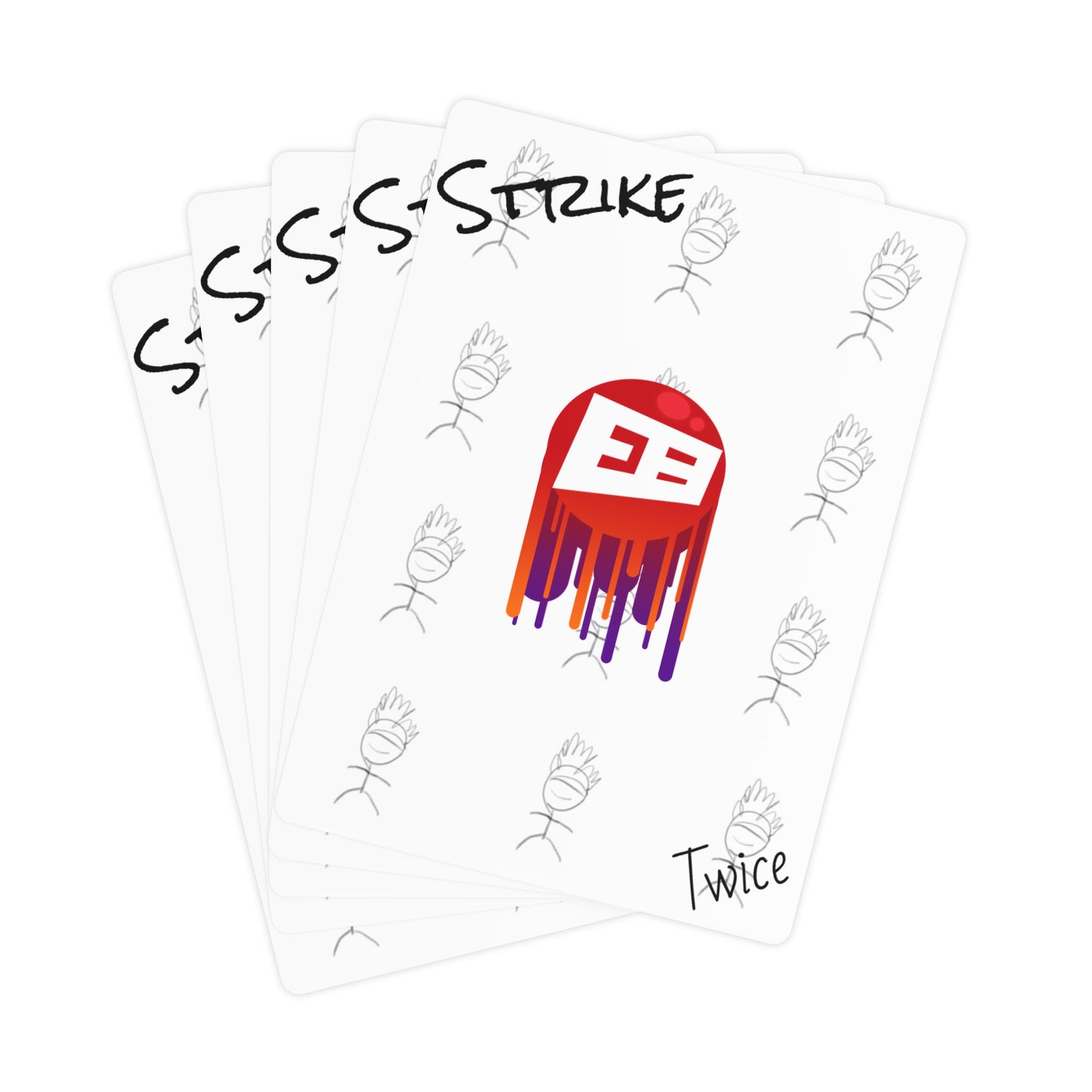 EB Strike Twice | Poker Cards