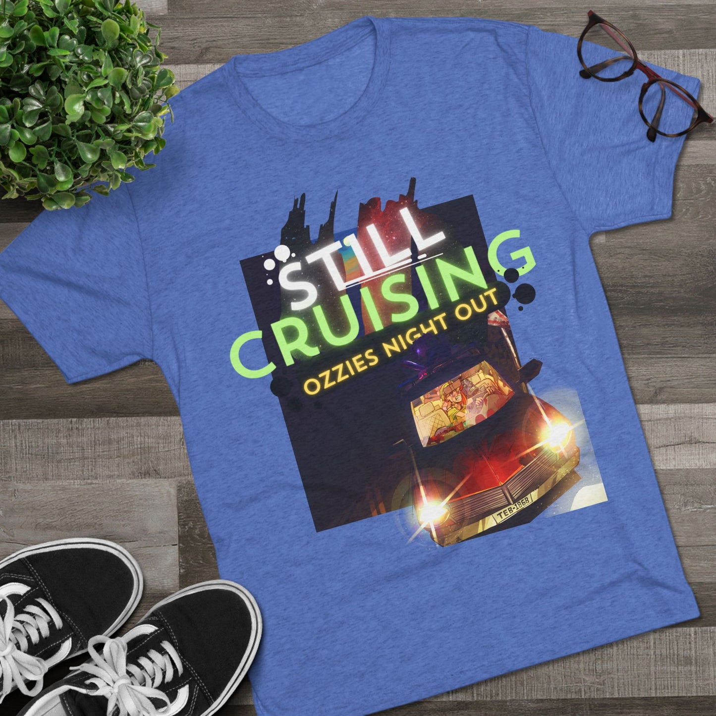 Still Cruising | Unisex Tri-Blend Crew Tee