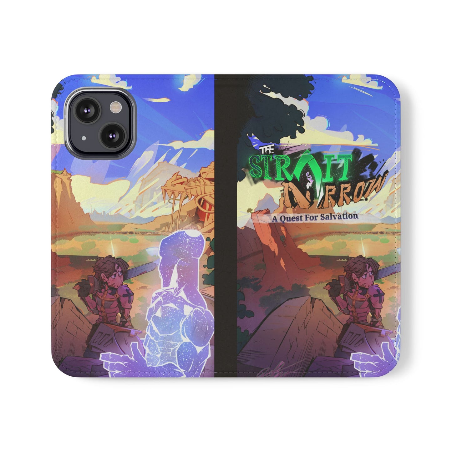 Strait and Narrow | Flip Phone Case