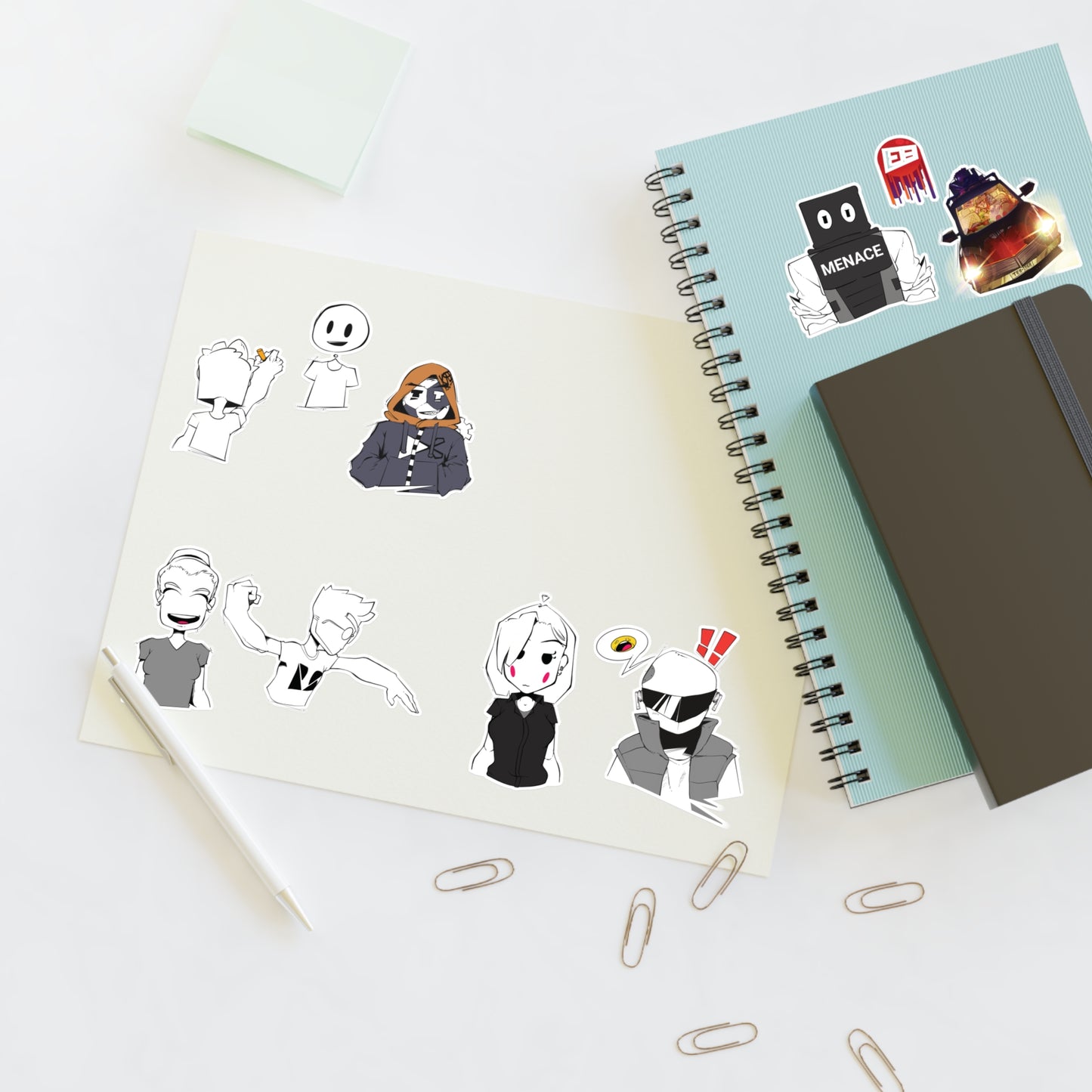 Skitairion Characters | Sticker Sheets | Set #2