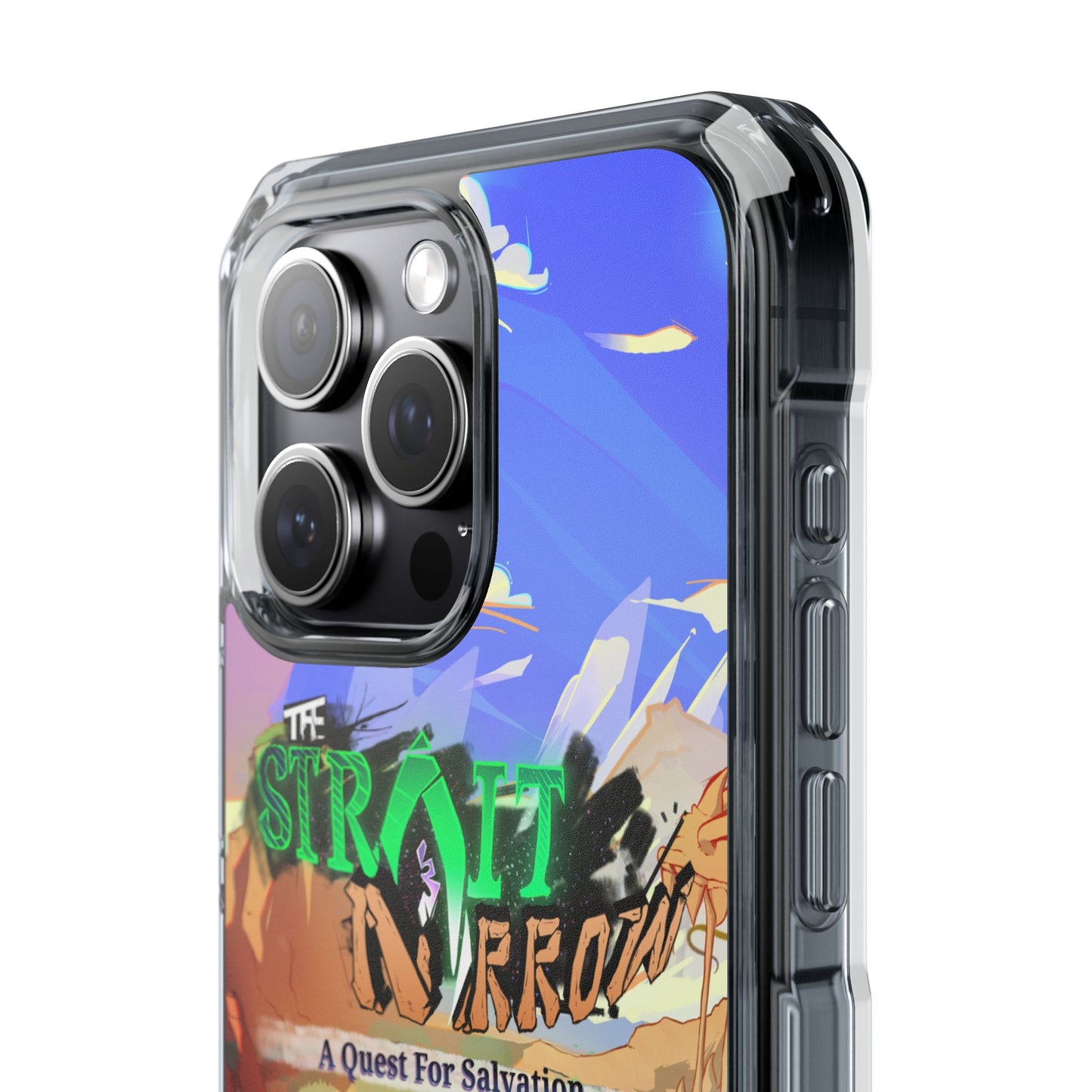 Strait and Narrow Phone Case | Magnetic Clear Impact Case