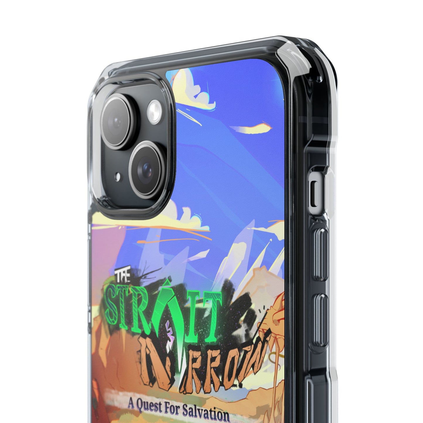 Strait and Narrow Phone Case | Magnetic Clear Impact Case