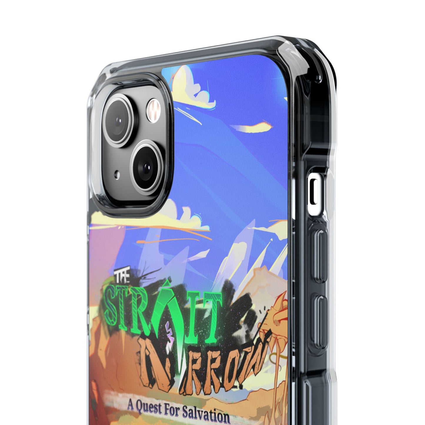 Strait and Narrow Phone Case | Magnetic Clear Impact Case