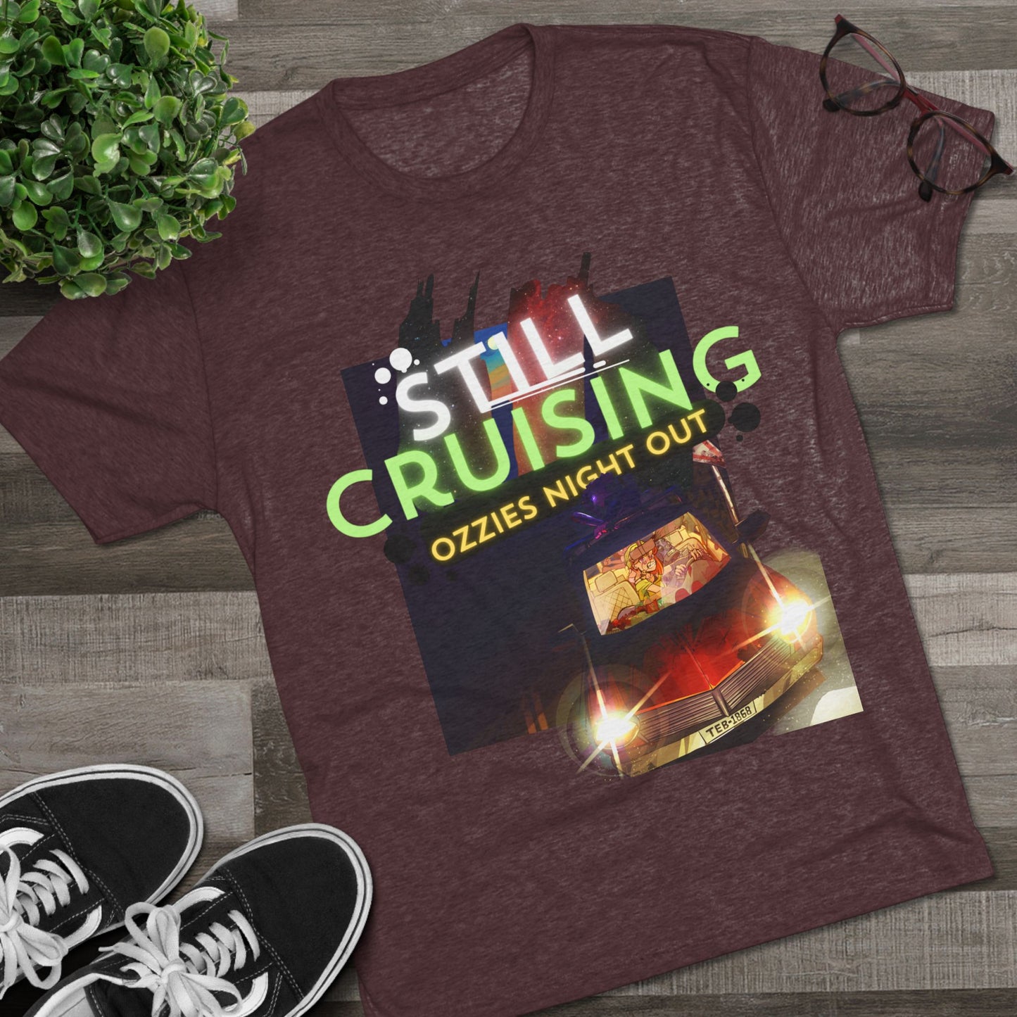 Still Cruising | Unisex Tri-Blend Crew Tee