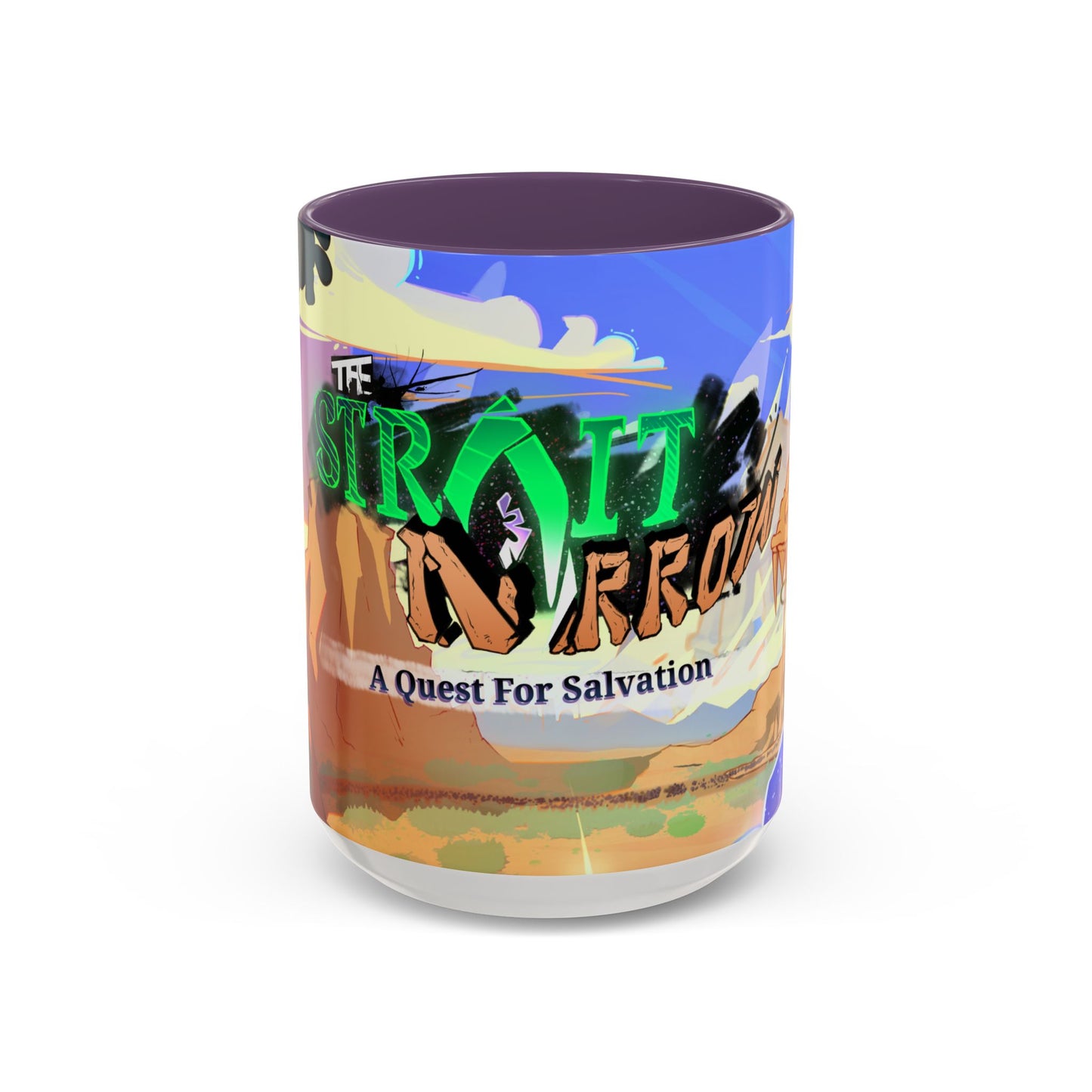 The Strait and Narrow - Accent Coffee Mug (11, 15oz)
