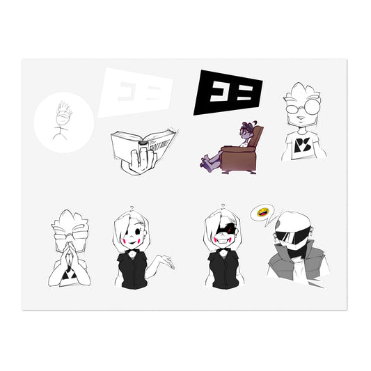 Skitairion Characters | Sticker Sheets | Set #1