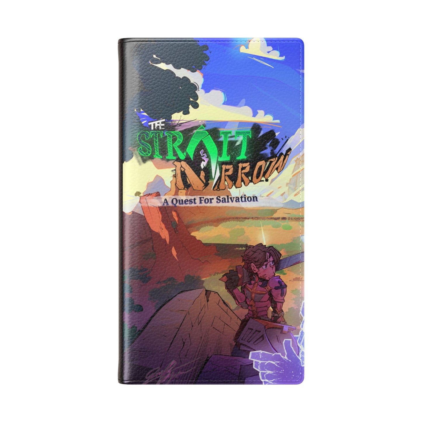 Strait and Narrow | Flip Phone Case