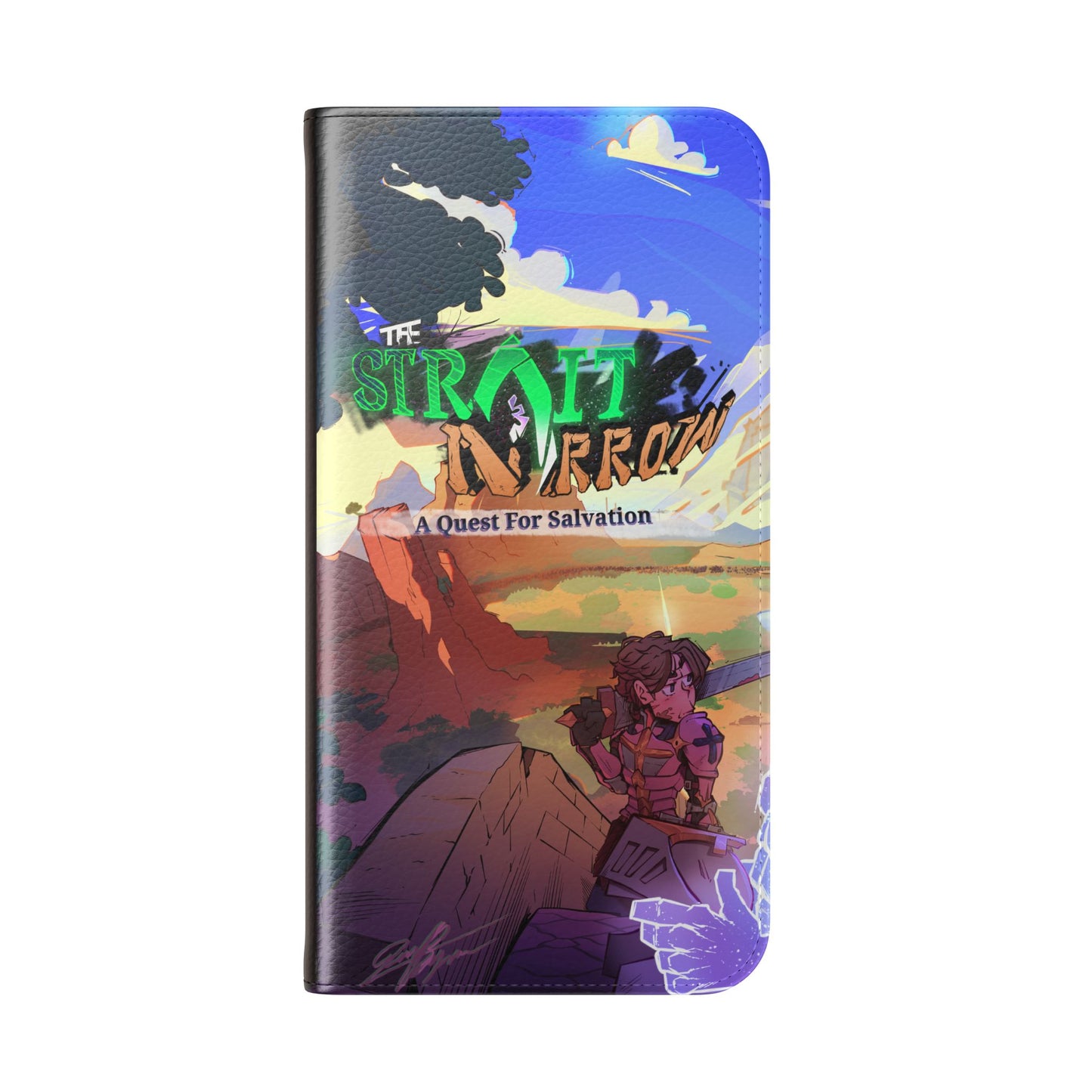 Strait and Narrow | Flip Phone Case