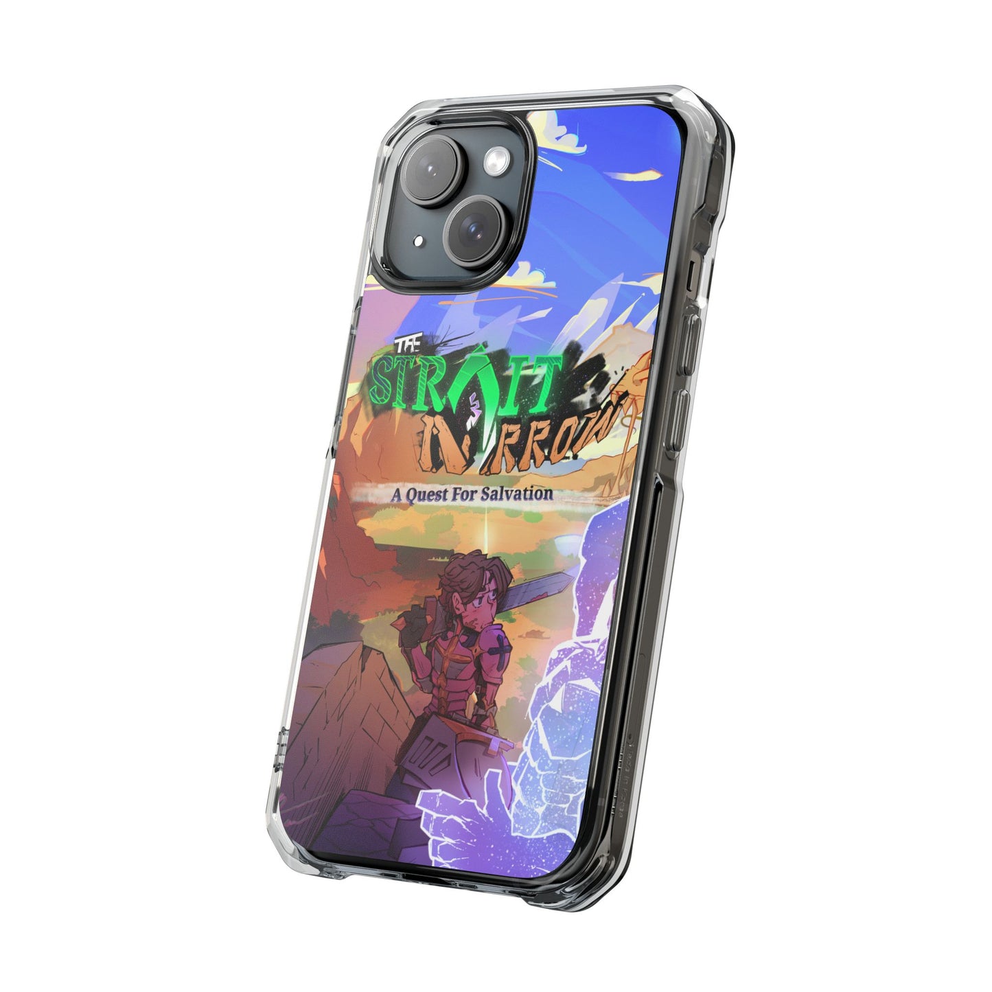 Strait and Narrow Phone Case | Magnetic Clear Impact Case
