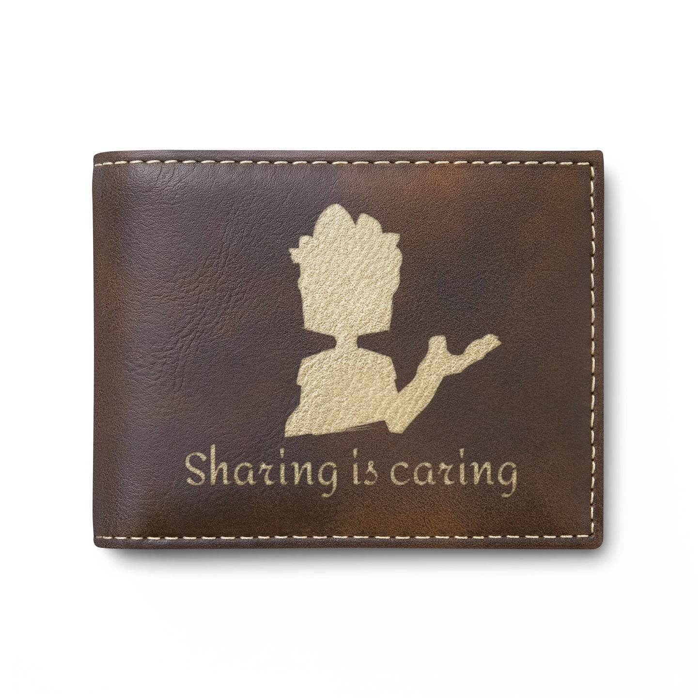 Sharing Is Caring Bi-Fold Wallet