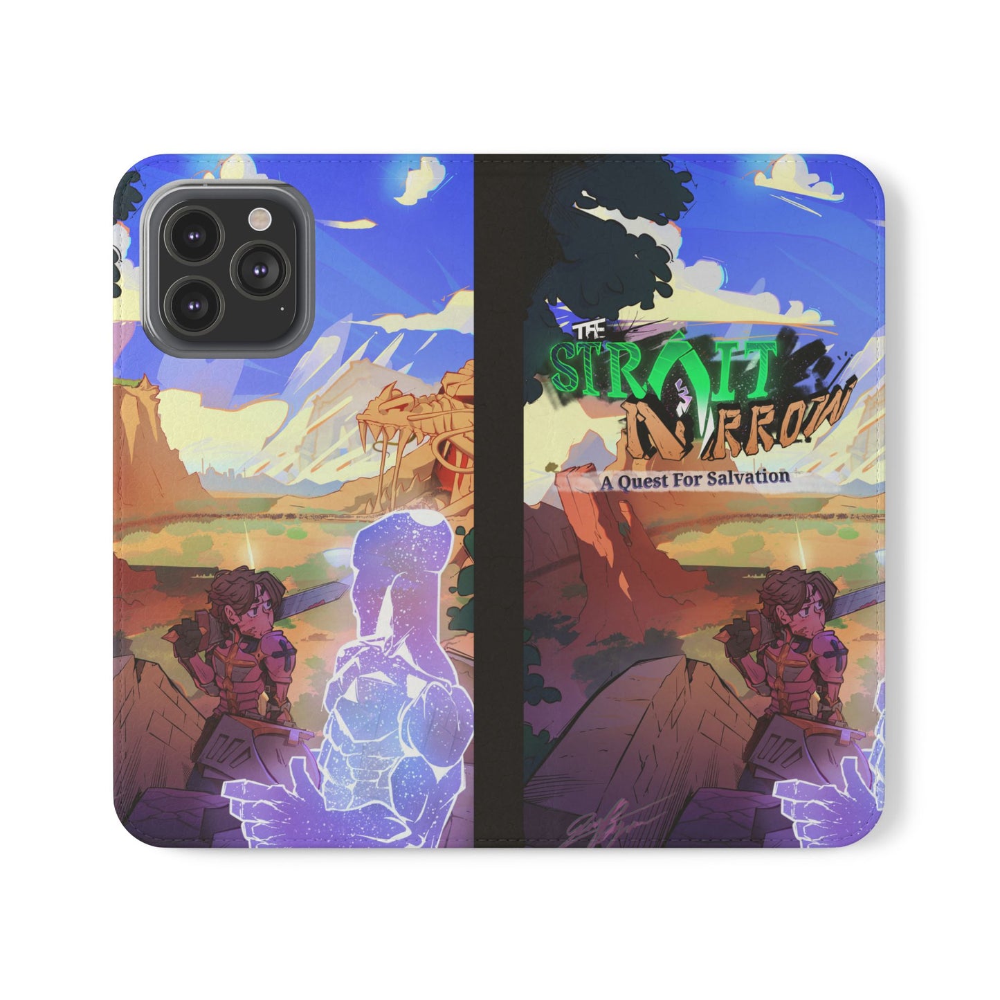 Strait and Narrow | Flip Phone Case