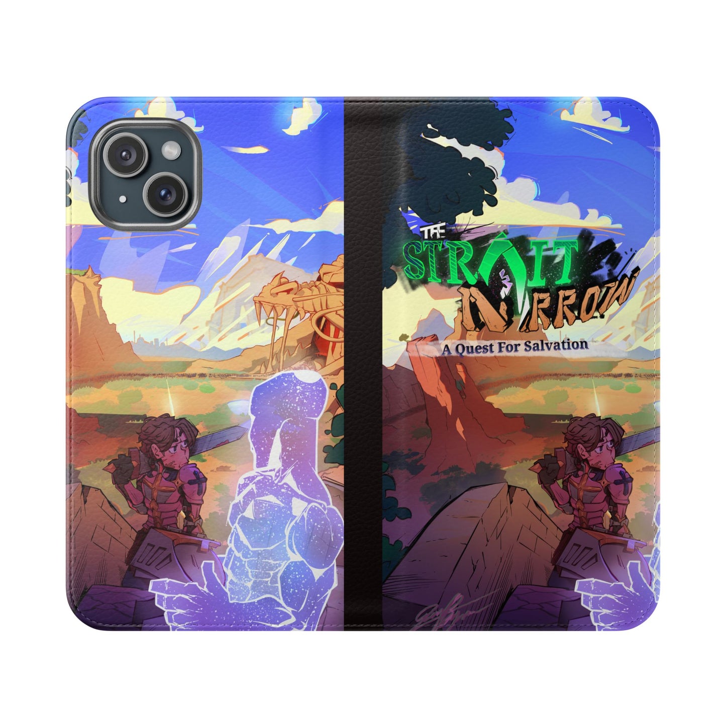Strait and Narrow | Flip Phone Case