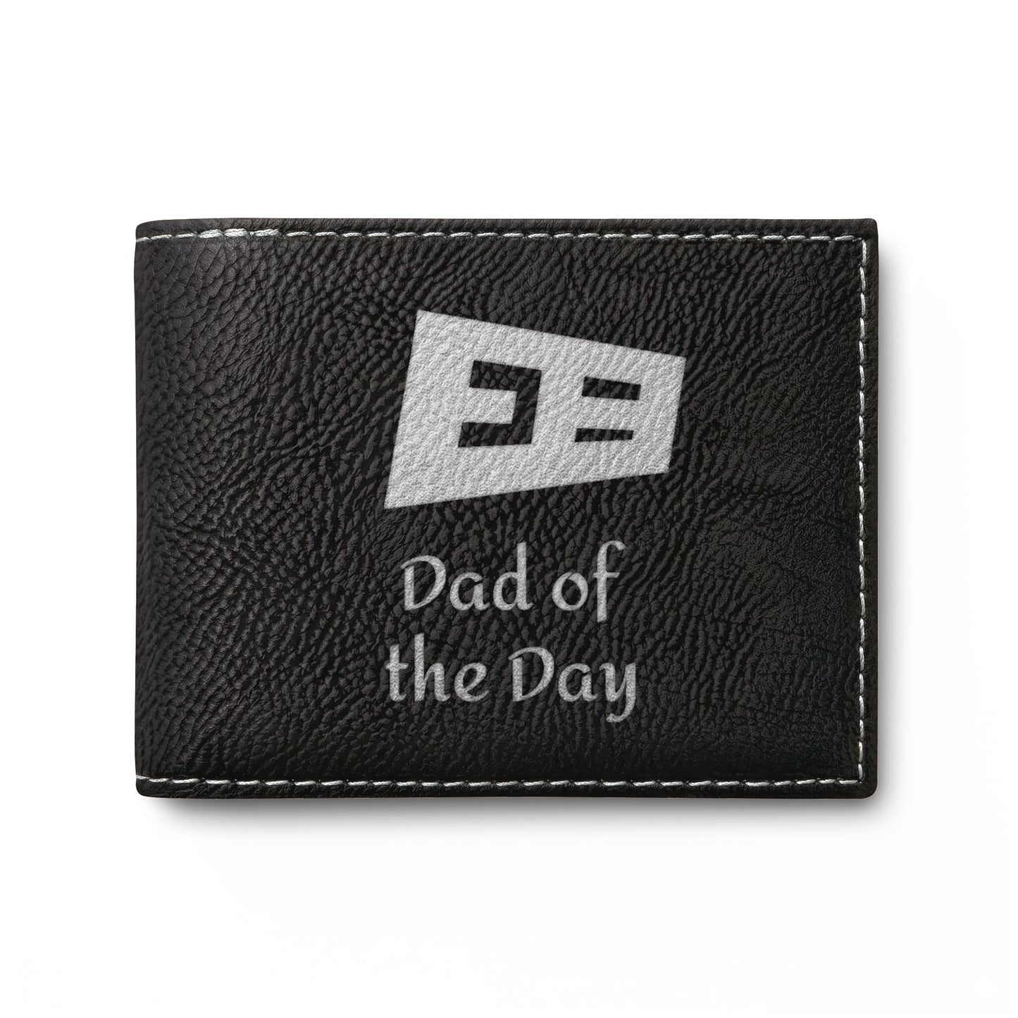 Father's Day Bi-Fold Wallet with Flip — Dad Wallet