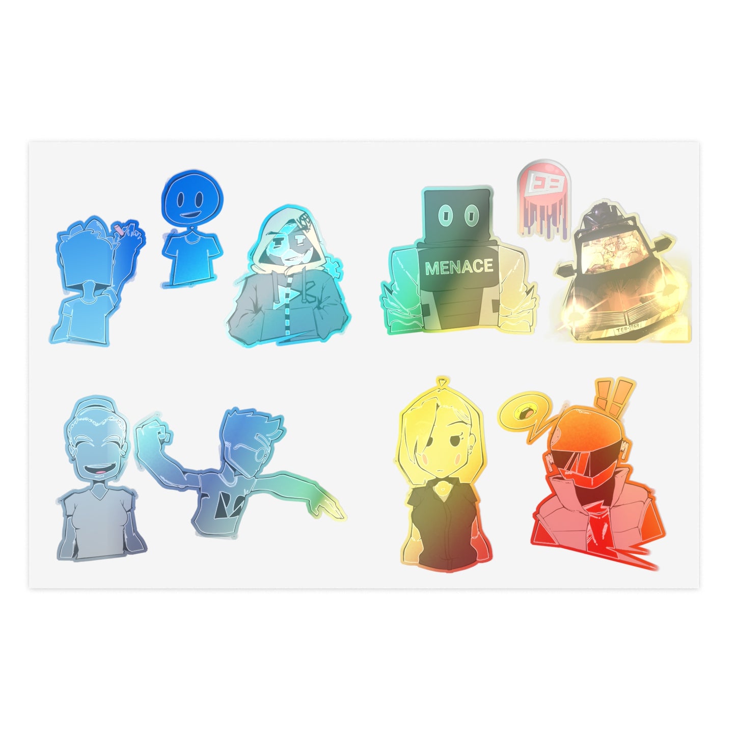 Skitairion Characters | Sticker Sheets | Set #2