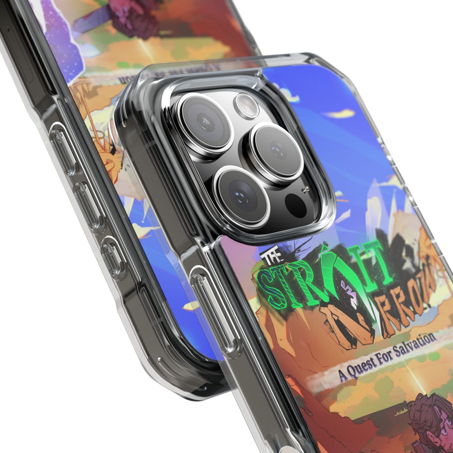 Strait and Narrow Phone Case | Magnetic Clear Impact Case