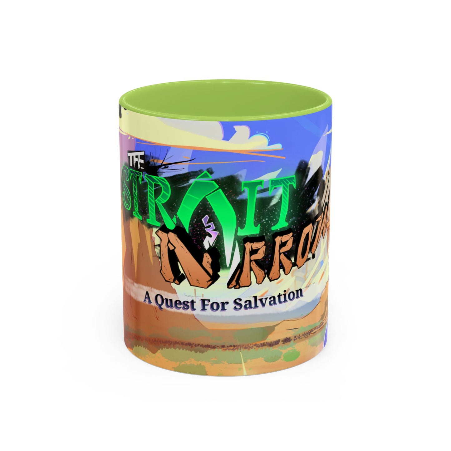 The Strait and Narrow - Accent Coffee Mug (11, 15oz)