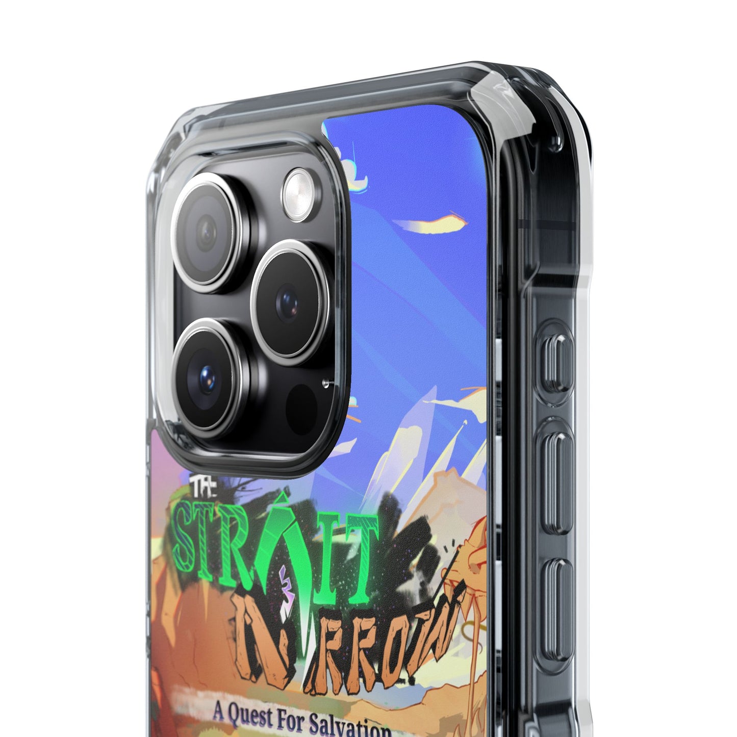 Strait and Narrow Phone Case | Magnetic Clear Impact Case
