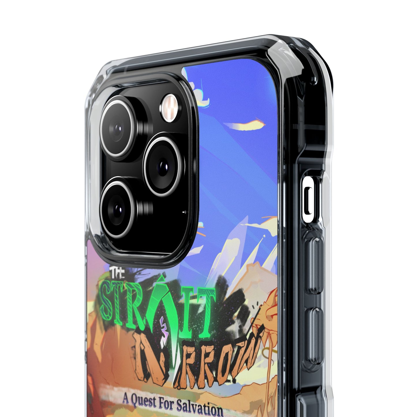 Strait and Narrow Phone Case | Magnetic Clear Impact Case