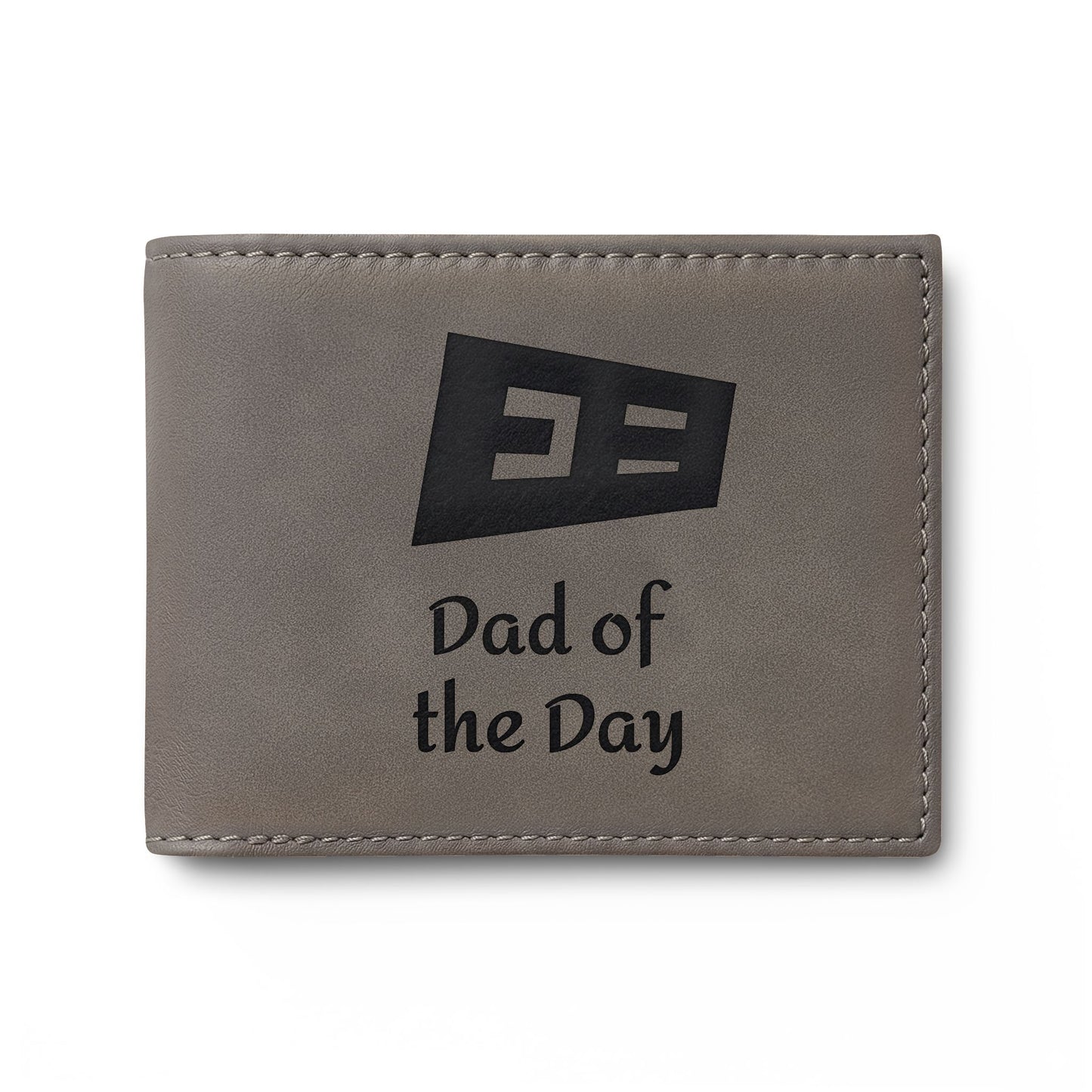 Father's Day Bi-Fold Wallet with Flip — Dad Wallet